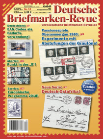 Cover von Deutsche Briefmarken-Revue