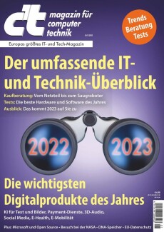 Cover von c’t magazin für Computertechnik