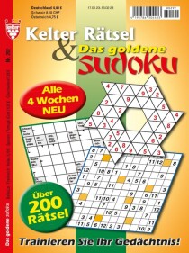 Cover von Kelter Rätsel & Das goldene Sudoku