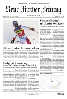 Cover von Neue Zürcher Zeitung