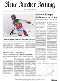 Cover von Neue Zürcher Zeitung