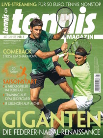 Cover von Tennismagazin