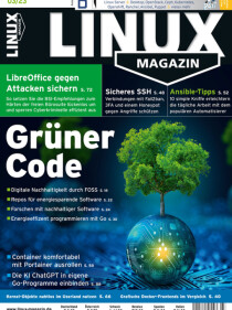Cover von Linux Magazin