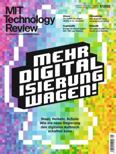 Cover von MIT Technology Review