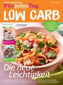 Cover von essen & trinken Für jeden Tag Low Carb