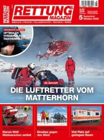Cover von Rettungsmagazin