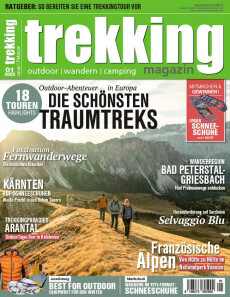 Cover von trekking magazin
