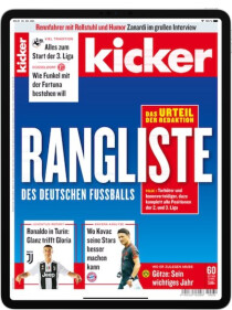 Cover von kicker eMagazine plus