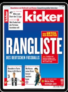 Cover von kicker eMagazine plus